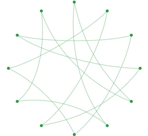 Illustration of a chord diagram